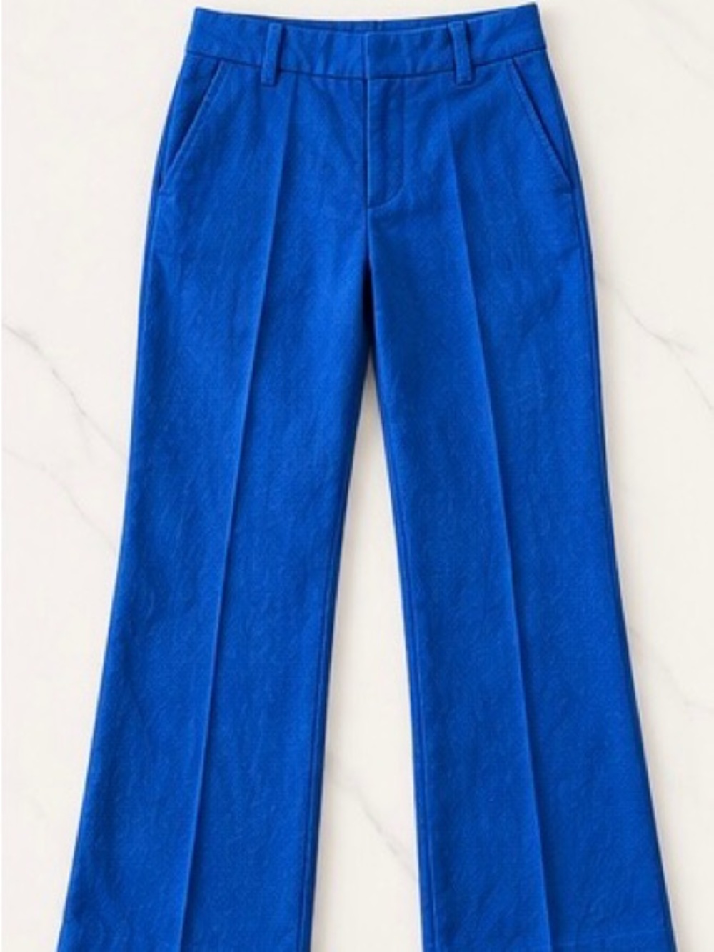 LOFT Cobalt Blue Straight-Leg Jeans